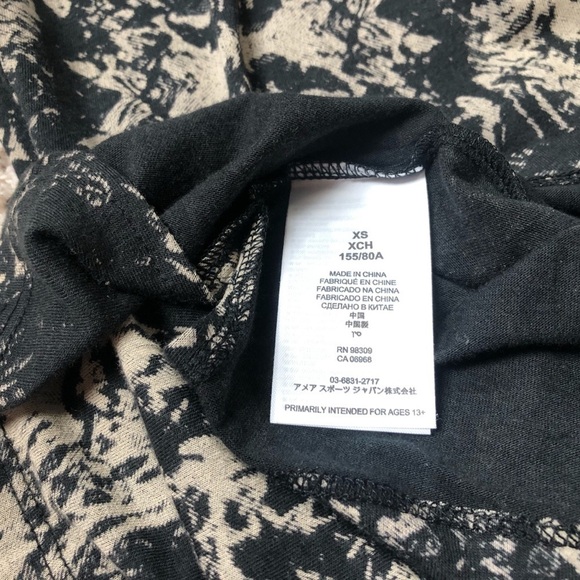 🆕 Nikita high low scoop neck tunic top neutral black tan extra small pullover - Picture 9 of 13